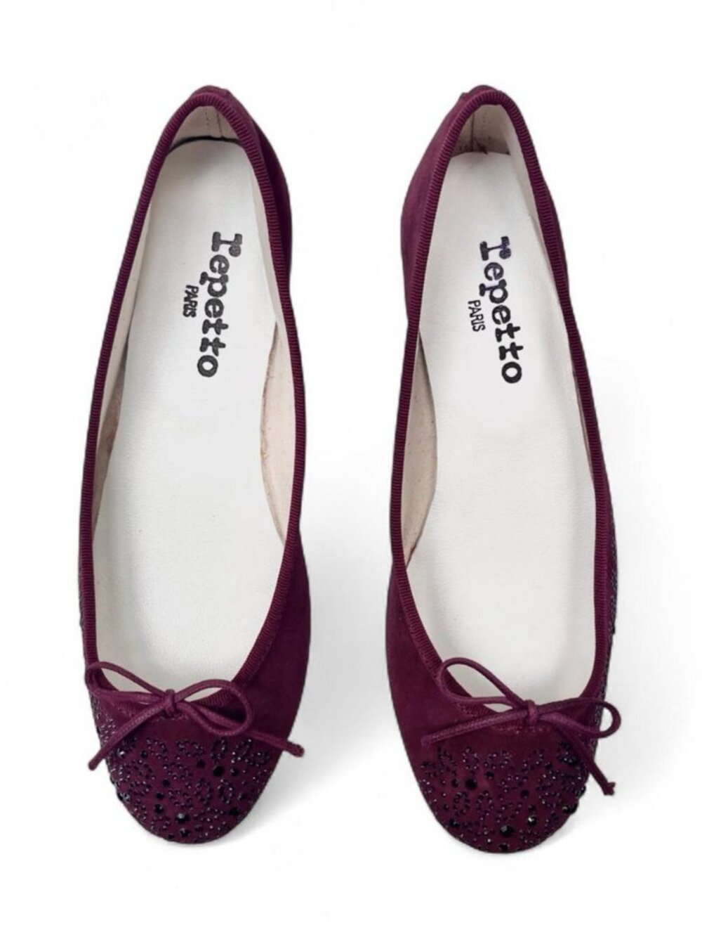 Rare Repetto Cendrillon Suede Ballet Flats in Nectar- Size 38 EU/7 US